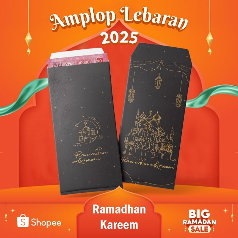 

Amplop Lebaran Design 2025 Isi 100 Angpao Idul Fitri Premium Aesthetic Besar Uang Tanpa Lipat