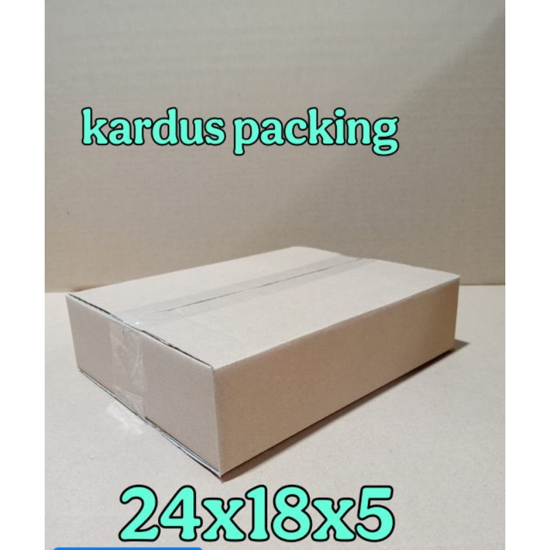 

kardus packing UK 24x18x5 kardus besar kardus kecil.