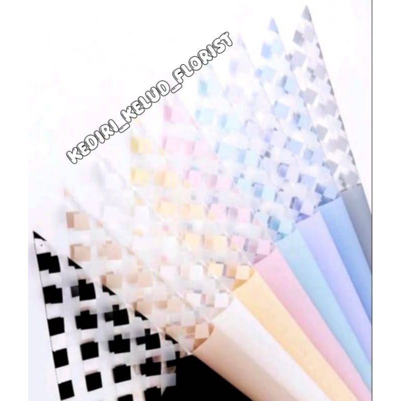 

Kertas Cellphane Rubik's Cube Opp FREE PACKING Kertas Cellophane Motif Kertas Kado Kettas Buket Bunga Cube Transparan
