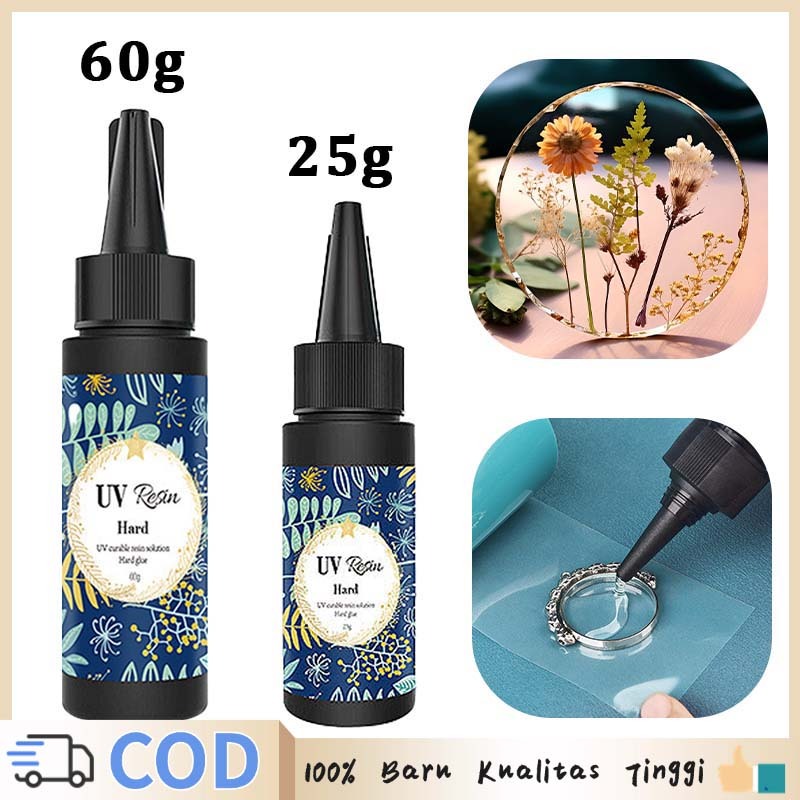 

Resin Uv Bening Uv Resin Hard Resin Ultraviolet Lem Uv Resin Hard Resin Ultraviolet Untuk Craft Diy - 25/60g