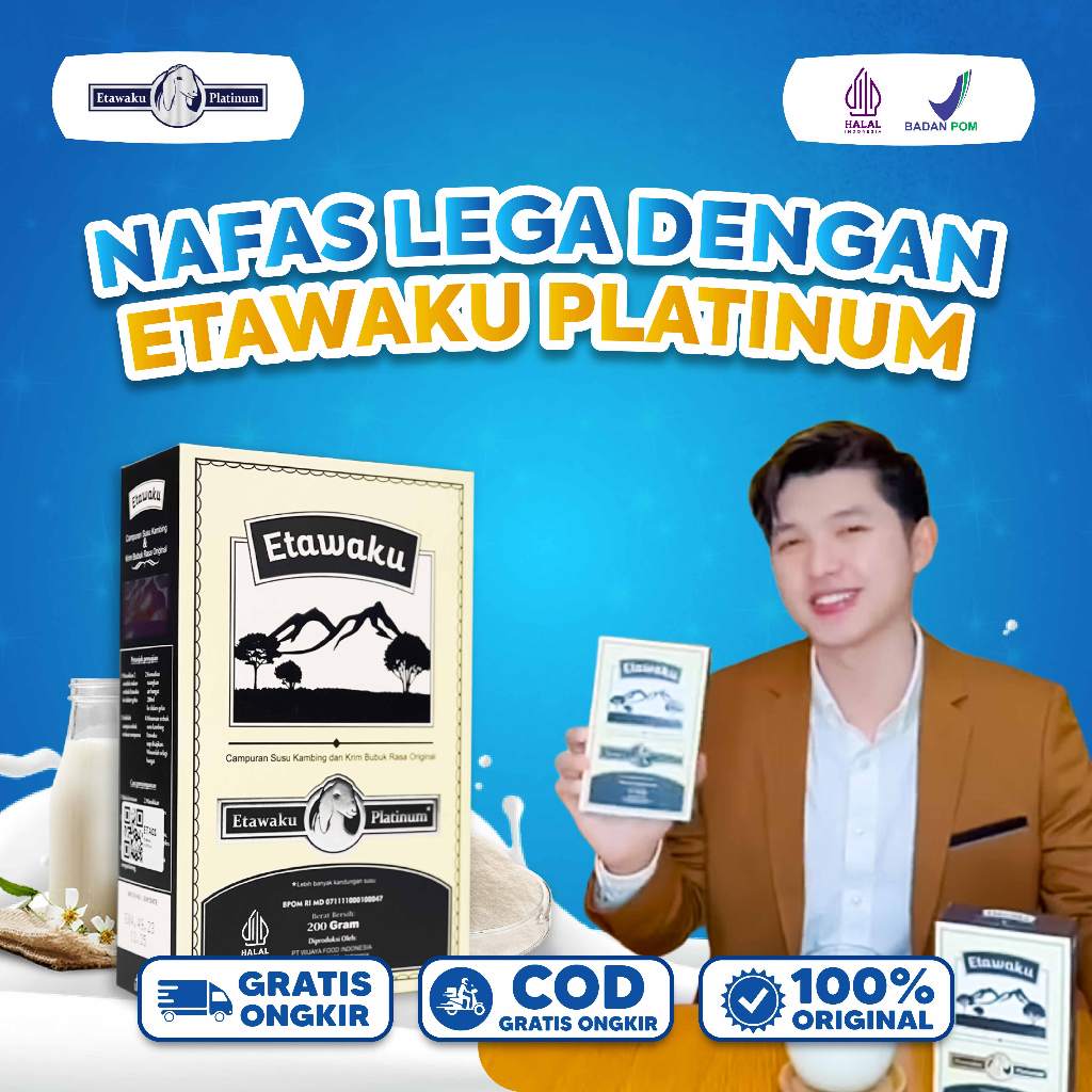 

Etawaku Platinum | Susu Kambing Bantu Atasi Sesak Nafas dan Memperkuat Tulang Sendi