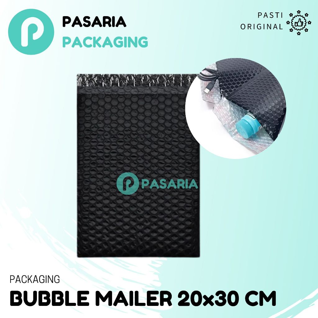 

BUBBLE MAILER 20x30cm Plastik Kantong Bubble Wrap Packing Amplop Bubble
