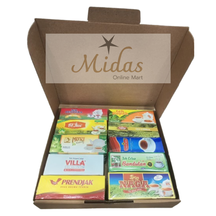 

Hampers Lebaran Natal 10 Teh Celup Gift Box Teh Celup