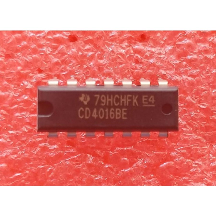 IC 4016 CD4016 Integrated Circuit CMOS CD4016BE DIP LA27