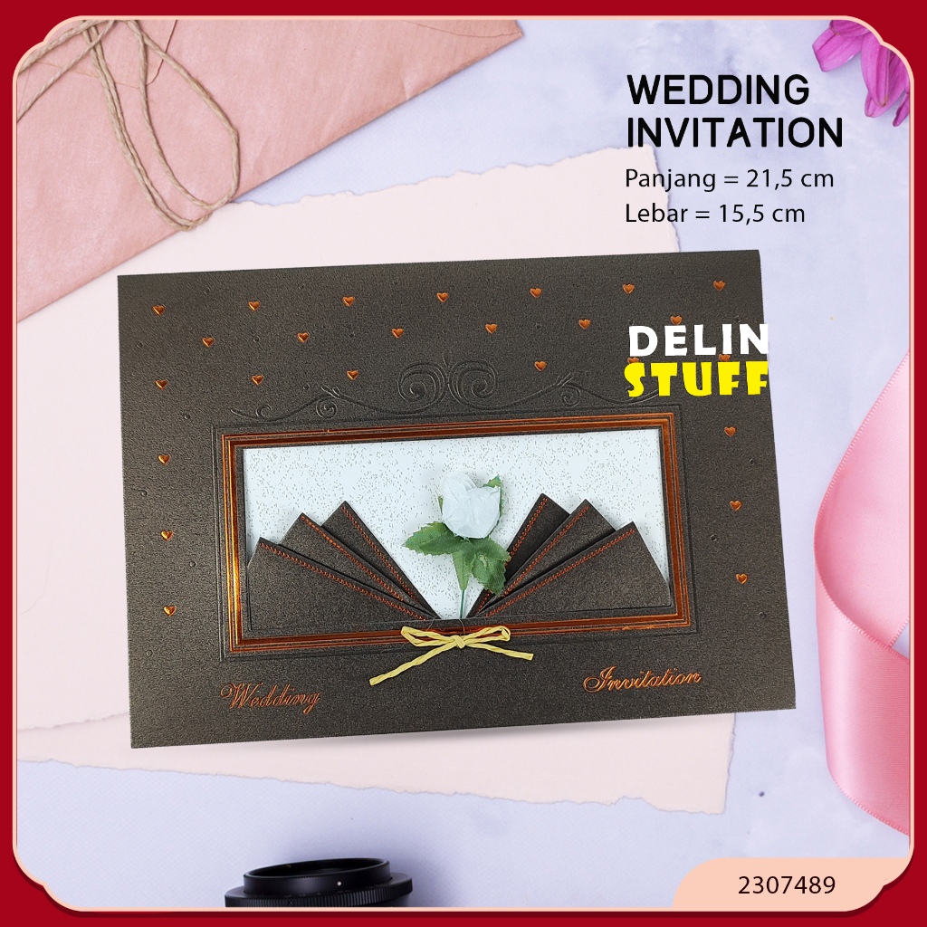 Undangan Pernikahan Wedding Invitation Cover Undangan Pernikahan Elegan (2307489)