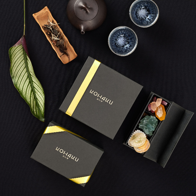 Box Of 3 Kohakuto Japanese Edible Crystal Permen Kristal Jelly Jepang Candy Wagashi