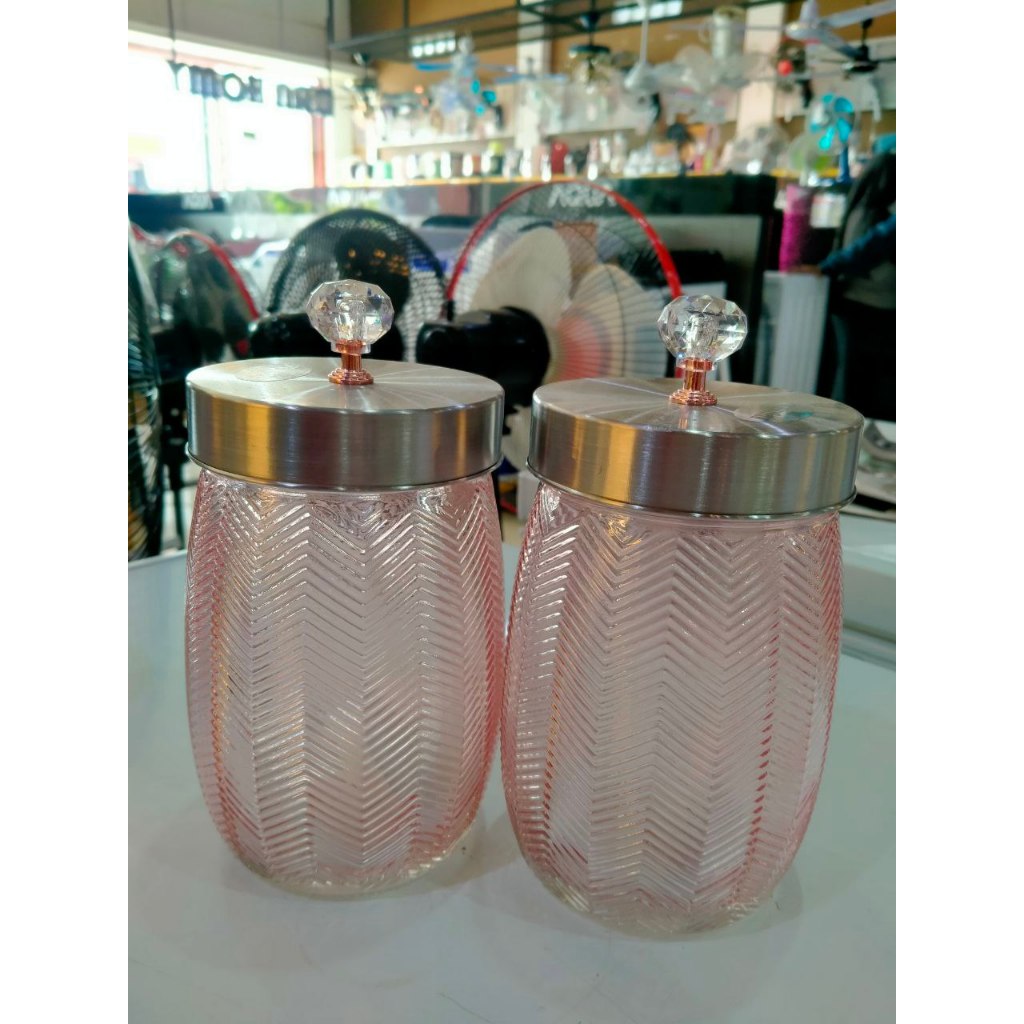 Toples Lebaran Mungil BLT 1.2 Liter Fx-89 Toples Kaca TOPLES jajan Lebaran Toples Kue Murah