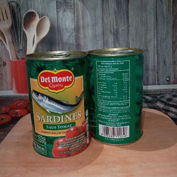 

SARDINES DEL MONTE (saus tomat)