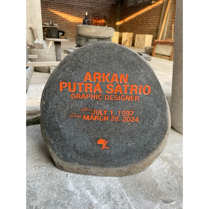 Nisan makam batu | Nisan makam batu alam mini