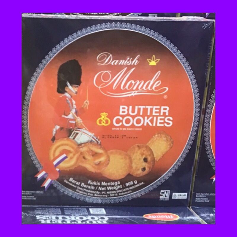 

MONDE BISCUITS BUTTER COOKIES 908GR