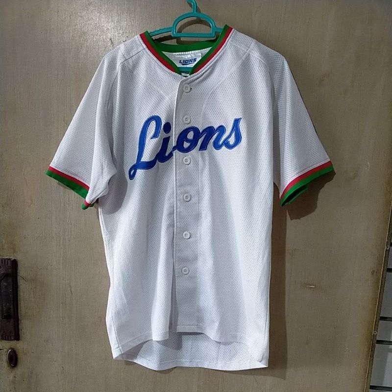 jersey  lions baseball japan original
