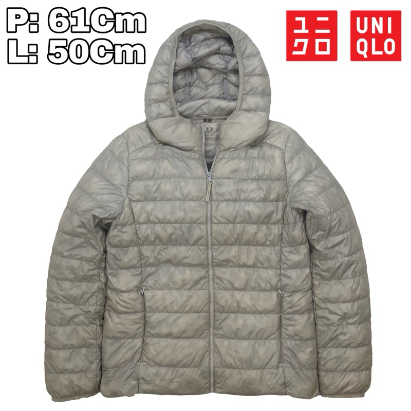 J272 Jaket Bulang Ultralight Outdoor Uniqlo Winter Bulu Angsa Musim Dingin Hiking Pendaki Gunung