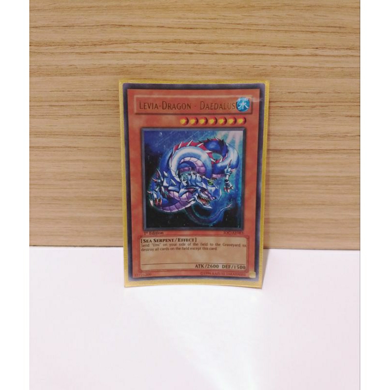 Yugioh Levia Dragon Daedalus Ultra Rare Card