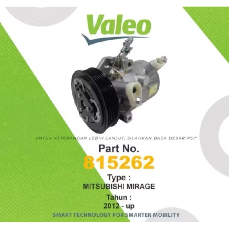 compresor kompresor ac mobil ory valeo MITSHUBISHI MIRAGE