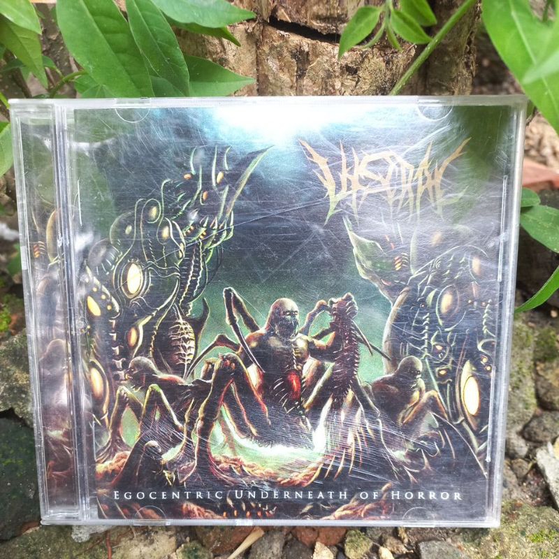 cd viscral - egocentric underneath of horror