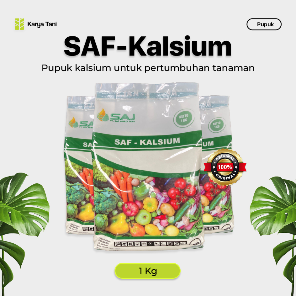 Pupuk Kalsium 1 Kg SAF Kalsium Pupuk Pertumbuhan Tanaman