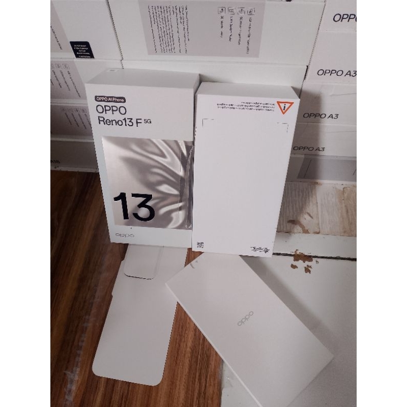dus box hp Oppo Reno 13F 5G + stiker belakang box (request)