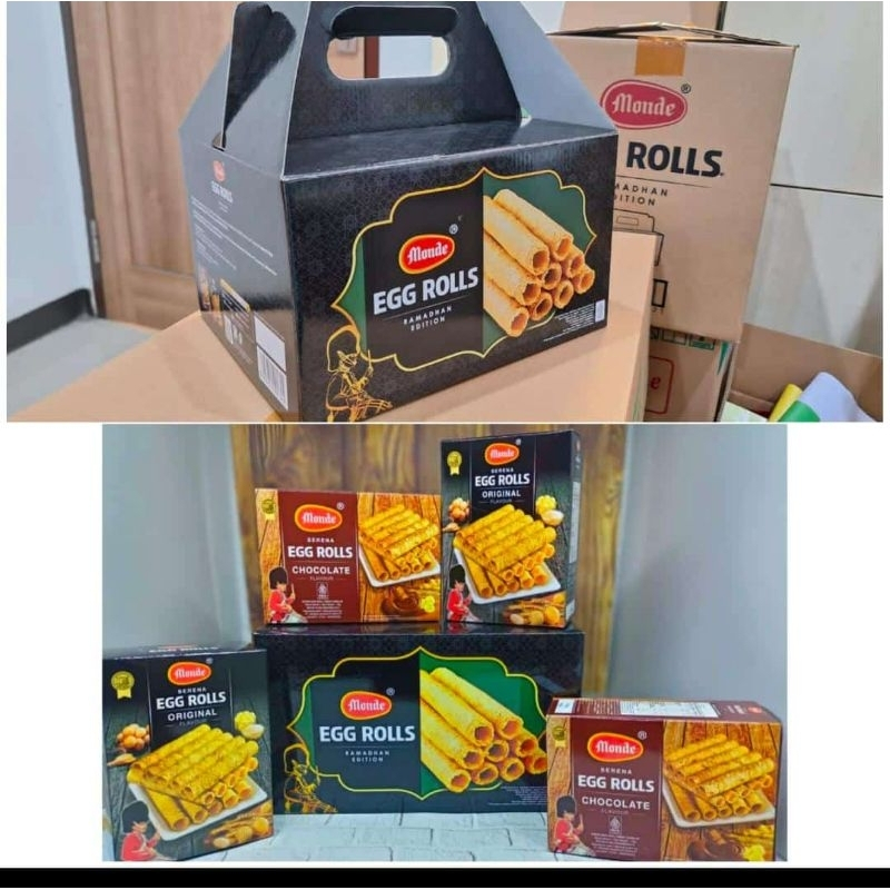 

Monde Egg Roll Box - Netto 70 gr per pack sedus isi 4pack