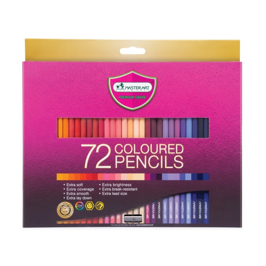 

Master Art Pensil warna / Colour Pencil profesional 72 / 100 / 120 / 150 warna