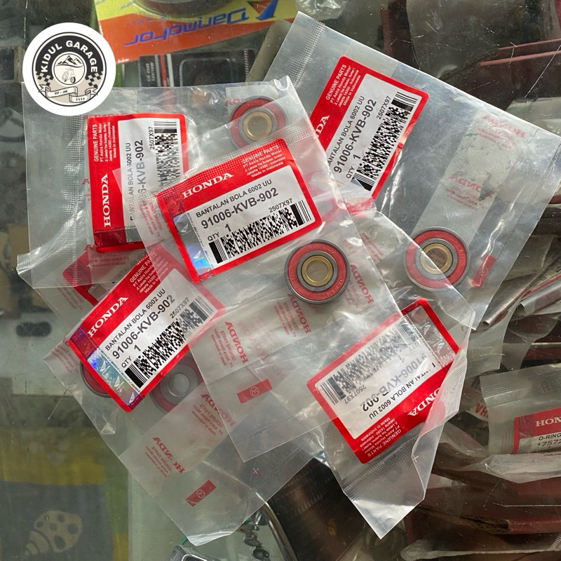 Laher cvt Honda beat, vario Original / bantalan bola cvt ( 91006-KVB-902 )