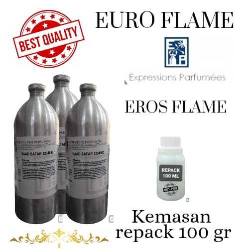 100 GR REPACK EURO FLAME BY EXPRESSION INSPIRED VERSACE EROS FALME BIBIT MURNI ORIGINAL PABRIK