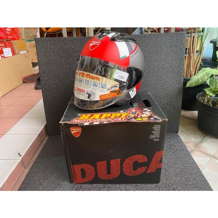 HELM HALF FACE ARAI HELMET VZ-RAM DUCATI D-ATTITUDE