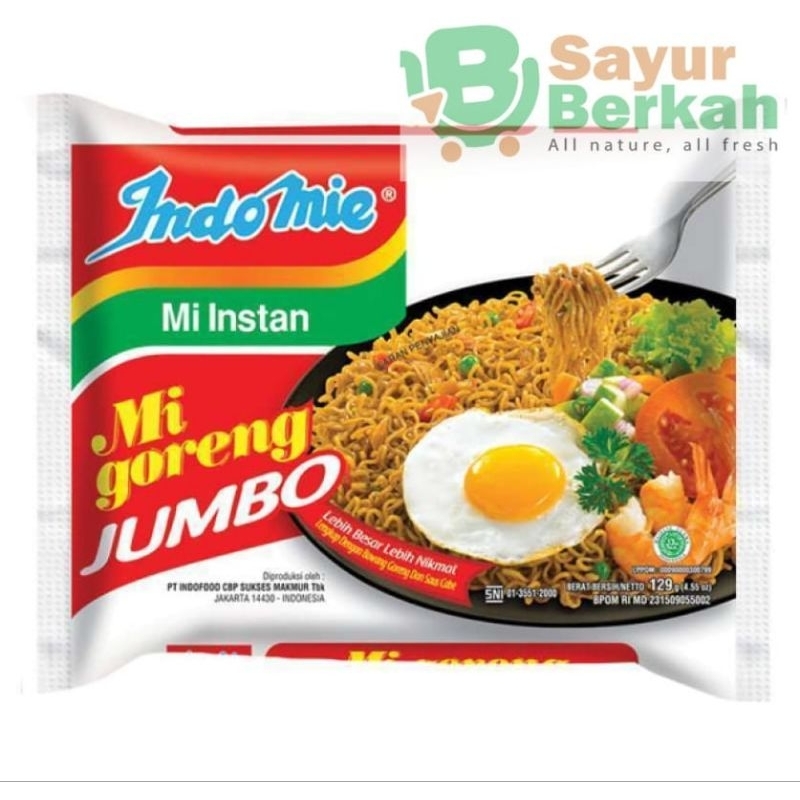 

Indomie goreng jumbo