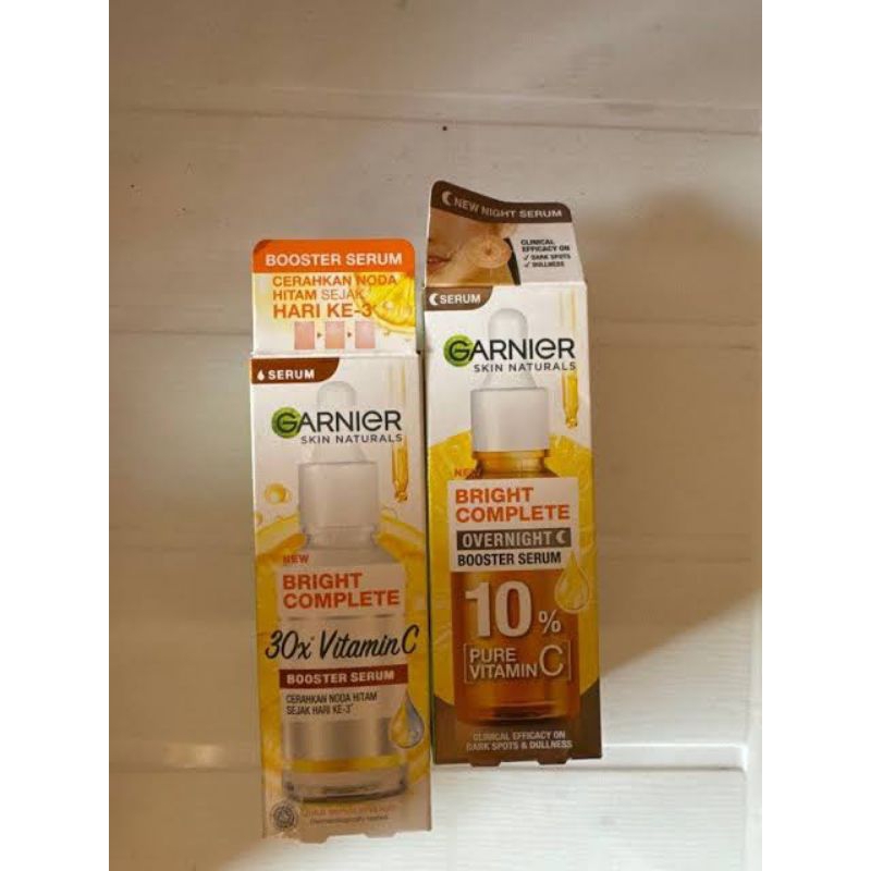 Paket skincare Garnier Bright Complate Day & Night