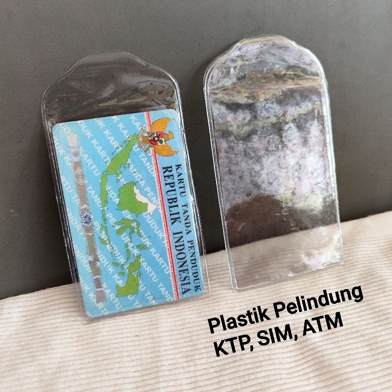 

Plastik Pelindung KTP, SIM ( 20,50 Pcs )