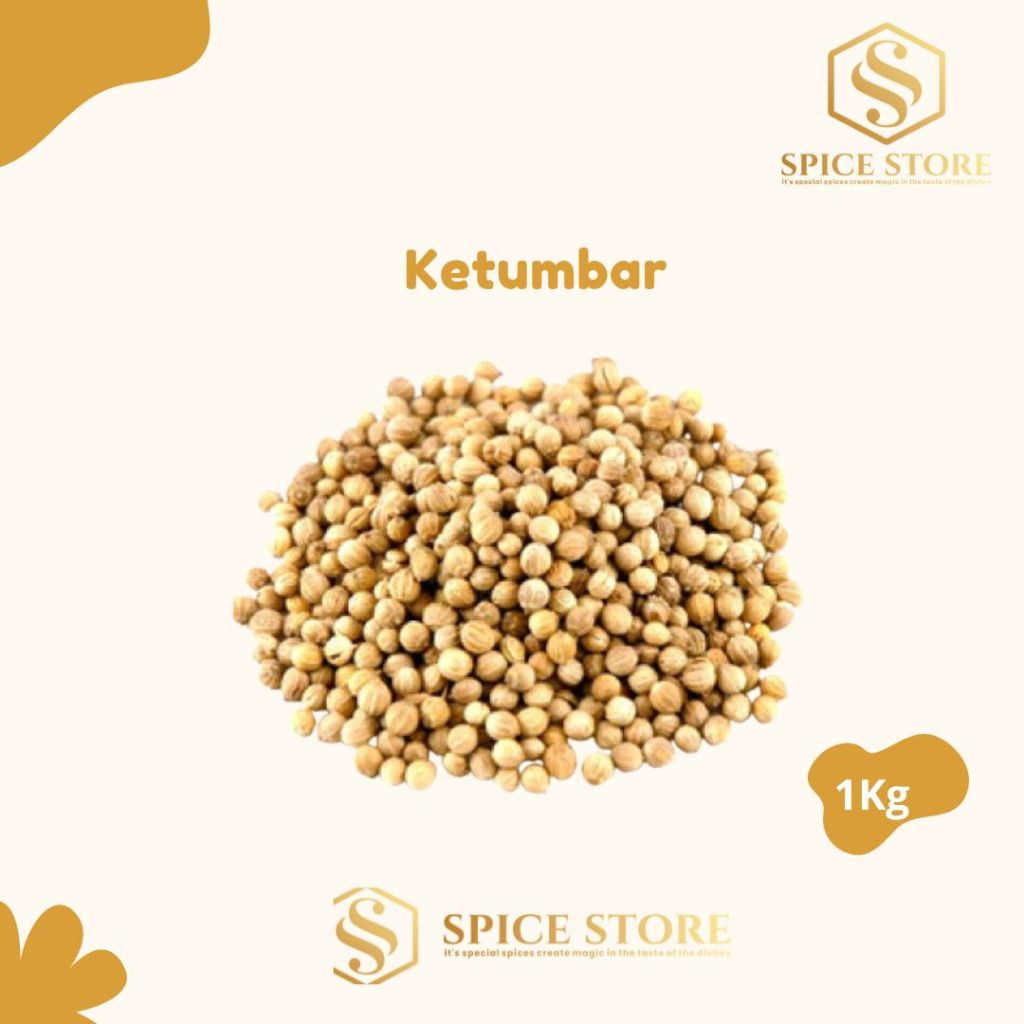 

Spice Store - Bumbu Dapur Ketumbar Bulat (1000Gr)