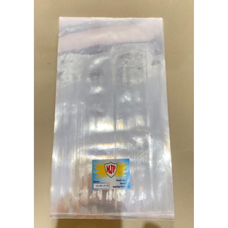 Plastik PP Bening MJP Uk.22x40 Tebal 0.10