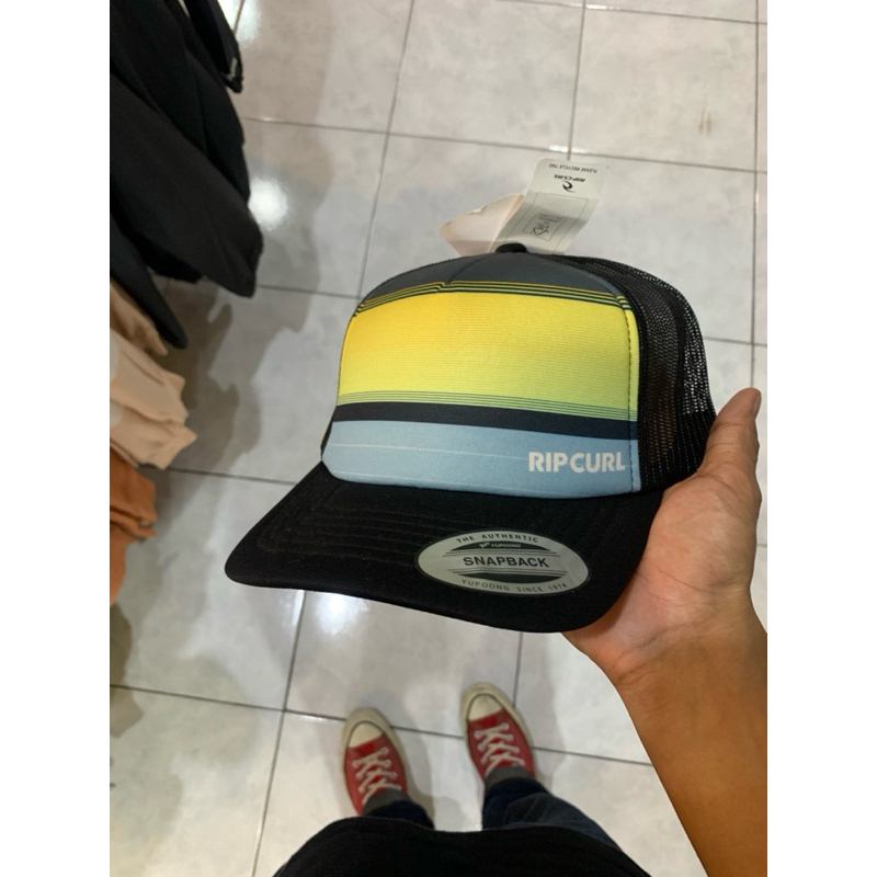 TOPI PRIA TOPI TRUCKER TOPI JARING PRIA RIP CURL ORIGINAL BESTSELLER BERKUALITAS