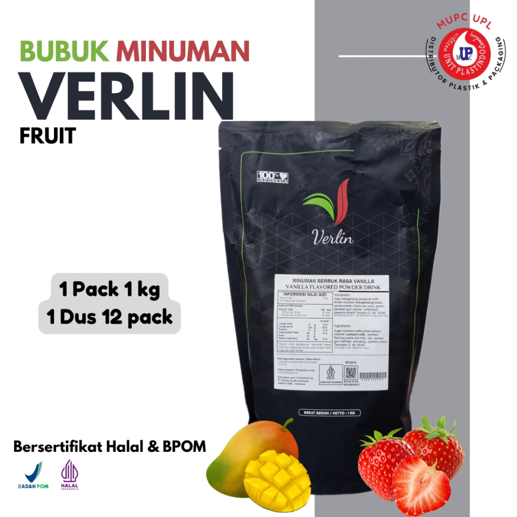 

VERLIN BUBUK MINUMAN RASA BUAH KEMASAN 1 KG