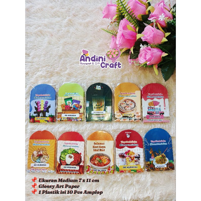 

(1 PACK ISI 10 PCS) Amplop Lebaran 2025 | Amplop Lebaran Unik | Amplop THR Lebaran | Amplop Kekinian | Angpau Lebaran