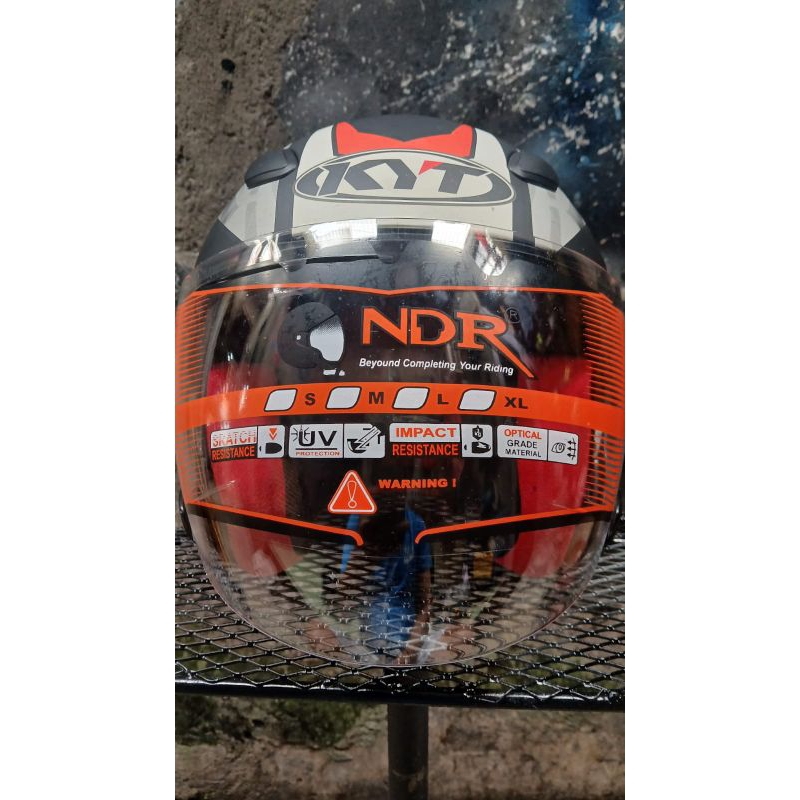 Helm Bekas/Second Original Kyt Dj Maru Motif Doff