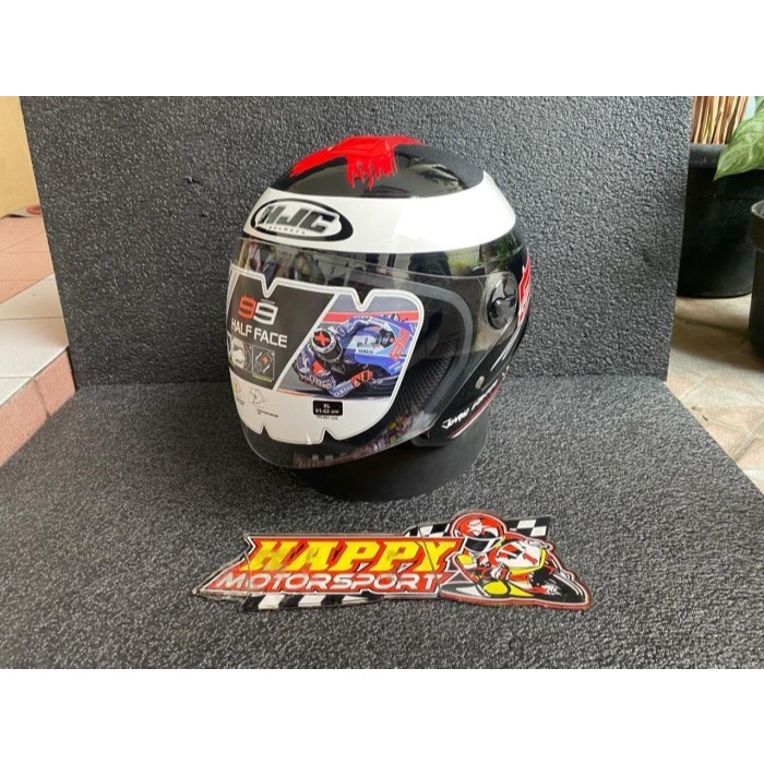 HJC HELM HALF FACE LORENZO SPARTAN REPLIKA