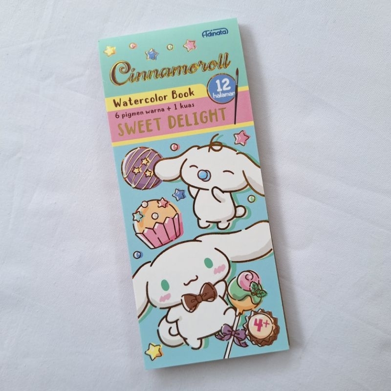 

Cinnamoroll Water Color Book - Adinata / Buku Mewarnai / Buku Aktifitas Anak / 2517-9102