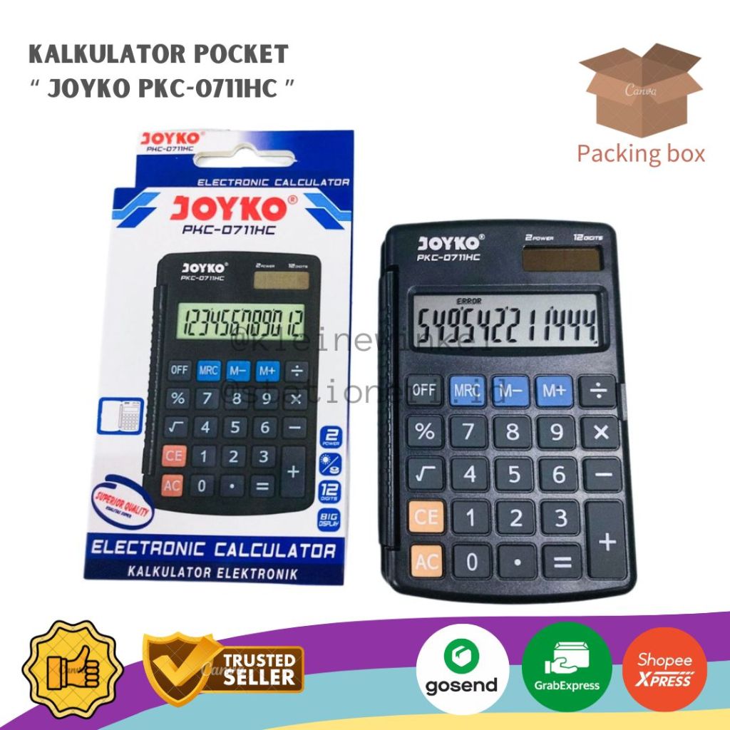 

Kalkulator Pocket JOYKO PKC-0711HC Original