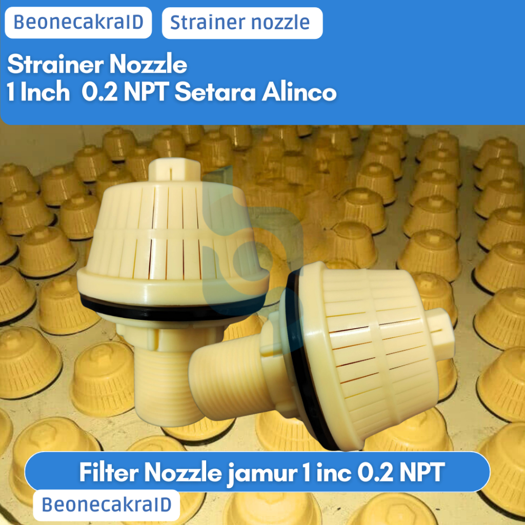 Strainer Jamur 1" Filter Nozzle 1inc 0.2mm