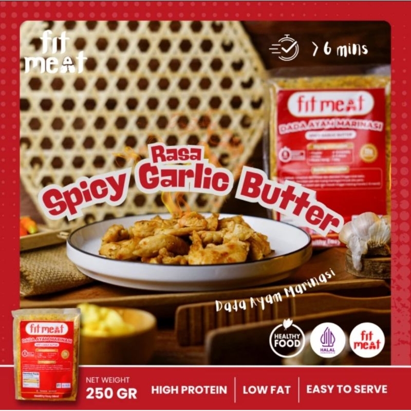 

FITMEAT Dada Ayam Marinasi 250gr, Original, Satuan