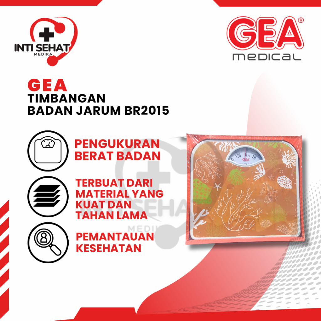 GEA Timbangan Badan Analog BR2015 / Timbangan Badan