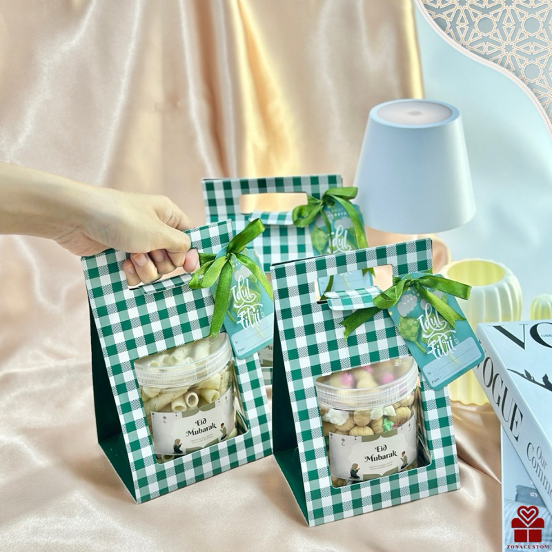 Terbaru Hampers Lebaran Mini Idul Fitri Parcel Lebaran Kue Kering Hampers Box Ramadhan Estetik
