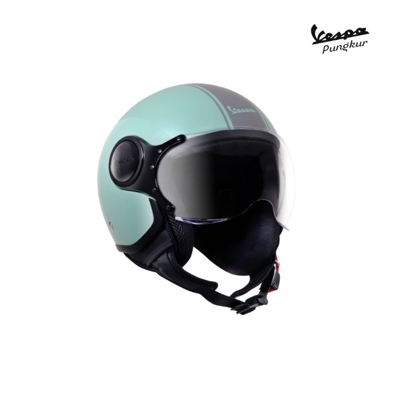 Helm Vespa Color Based Green Relax