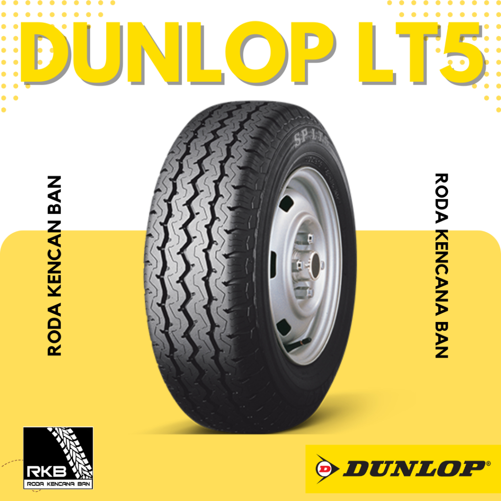 195 R14 8PR Dunlop LT5 -  Ban mobil Angkutan Barang