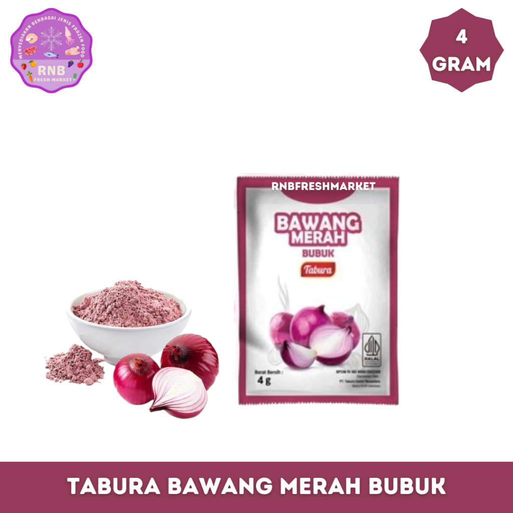 

Tabura Bawang Marah Bubuk Netto 4 Gram