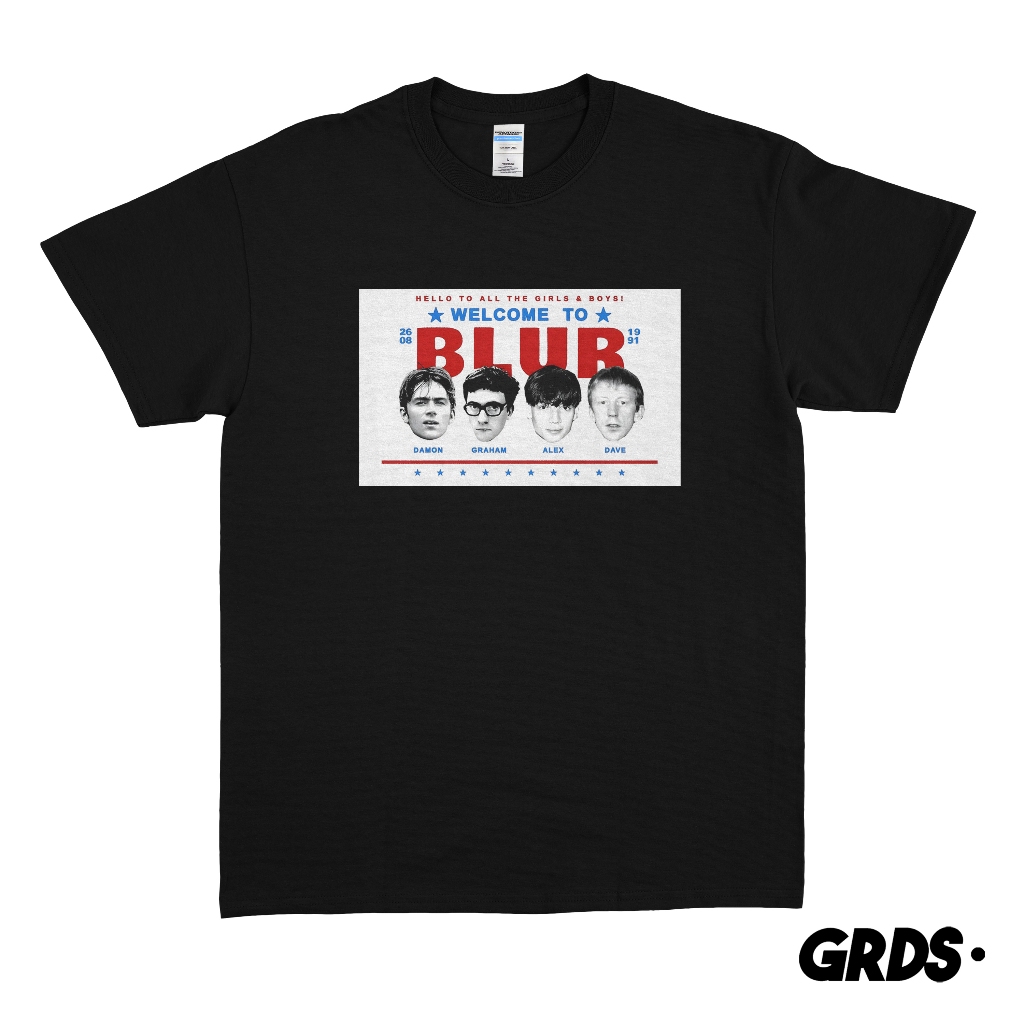 KAOS BAND BLUR / T-SHIRT BAND BLUR