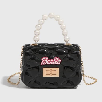 Renée | Tas Selempang Jelly Mutiara Barbie Tas Anak Perempuan dan Remaja Fashionable