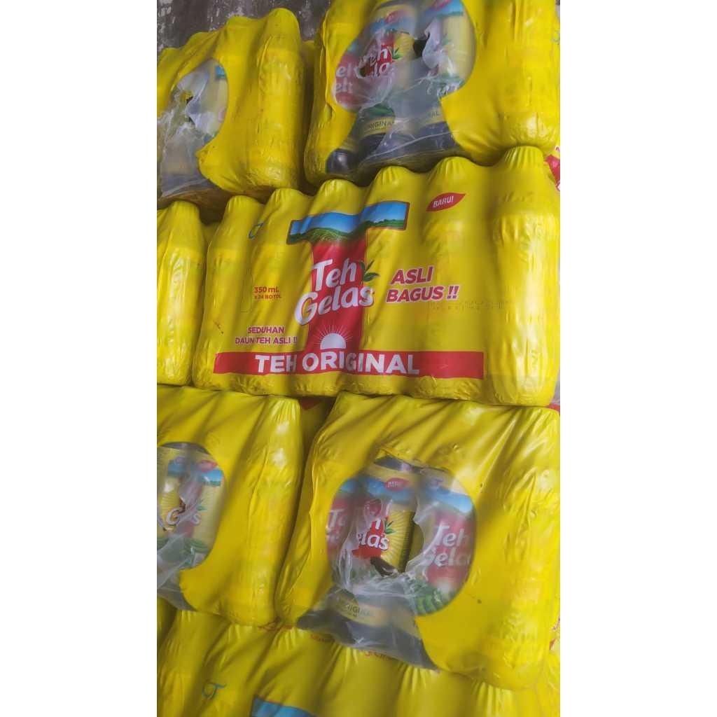 

Teh Gelas Botol 350 ml 24 botol Pengiriman Instant (Sidoarjo - Surabaya)