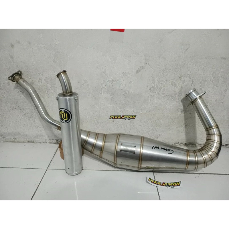 Knalpot Pekajaman muffler Jogja Ninja R RR SS Stainlees Almu