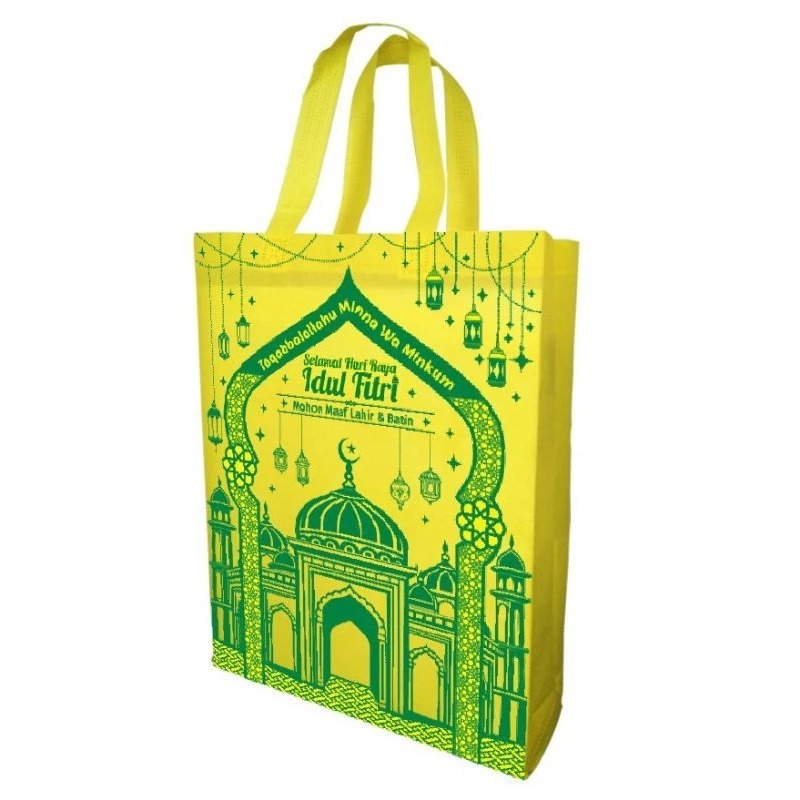 

GH - Goodie Bag Handle edisi Idul Fitri uk 30x40x8 Tas Spunbond Lebaran